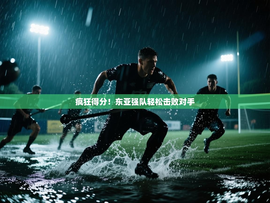 疯狂得分！东亚强队轻松击败对手  第1张